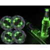1pcs Luminous Bottle Stickers Lights 6cm LED Coaster Lamps for Xmas Bar KTV Wedding Party Cocktail Drink Cups Vase Decor