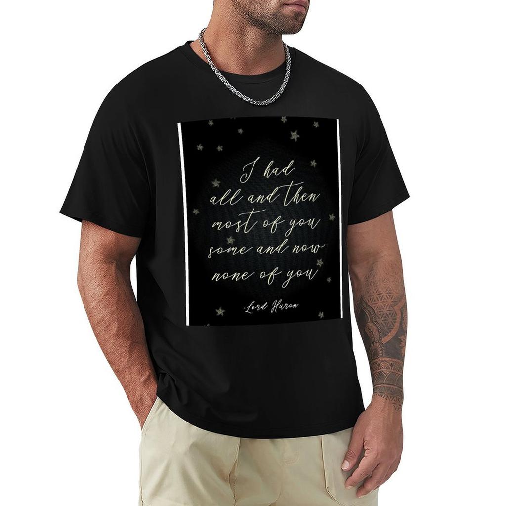 Lord Huron The Night We Met TShirt Casual Loose Fit Summer Tee Shirt