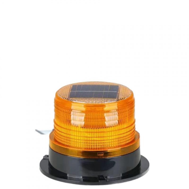 Car Solar Magnetic LED Flashing Light - Night Signal & Warning Lamp