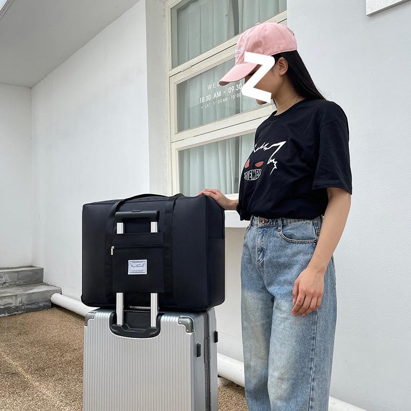 

Водонепроницаемый дорожный органайзер большой вместимости: Многофункциональная дорожная сумка для хранения багажа и одежды Medium Short Trip Shopping