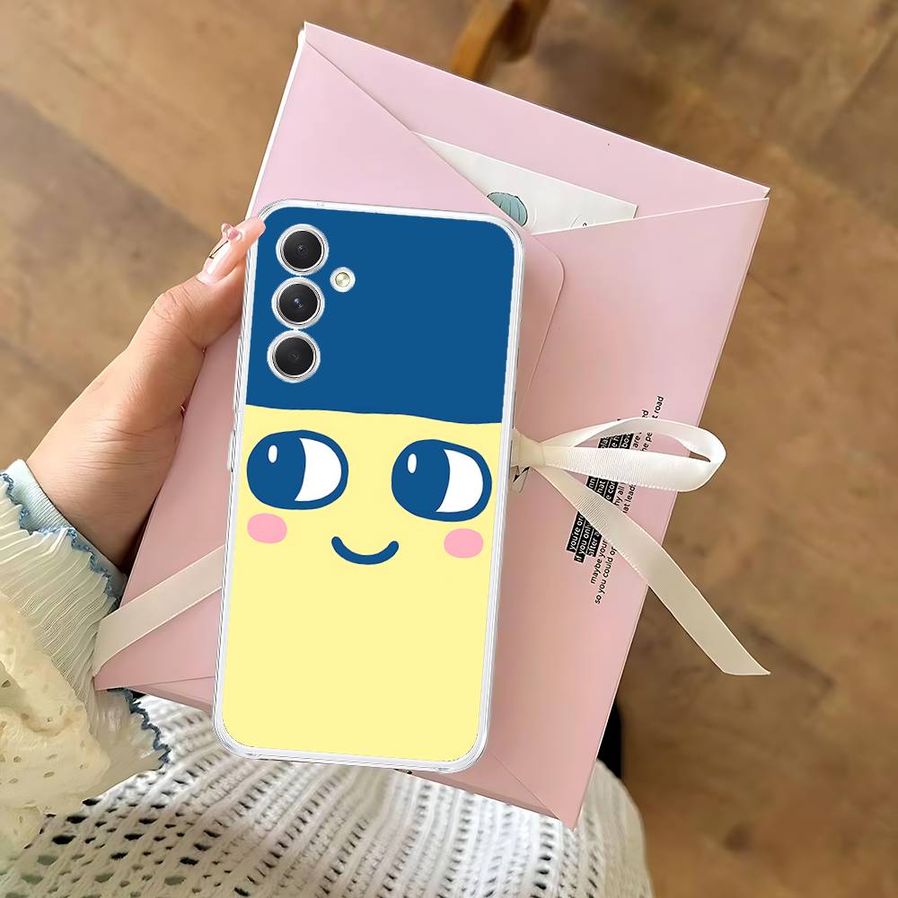 Cute T-tamagotchi-S HD Clear Transparent Phone Case For Samsung Galaxy A52,A12,A51,S24,S23,S22ULTRA,S21 Edge,S20LITE,Plus,U