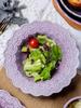 Nordic Style Purple Ceramic Tableware Set: Retro French Bowls, Plates & Dishes - Perfect Housewarming Gift