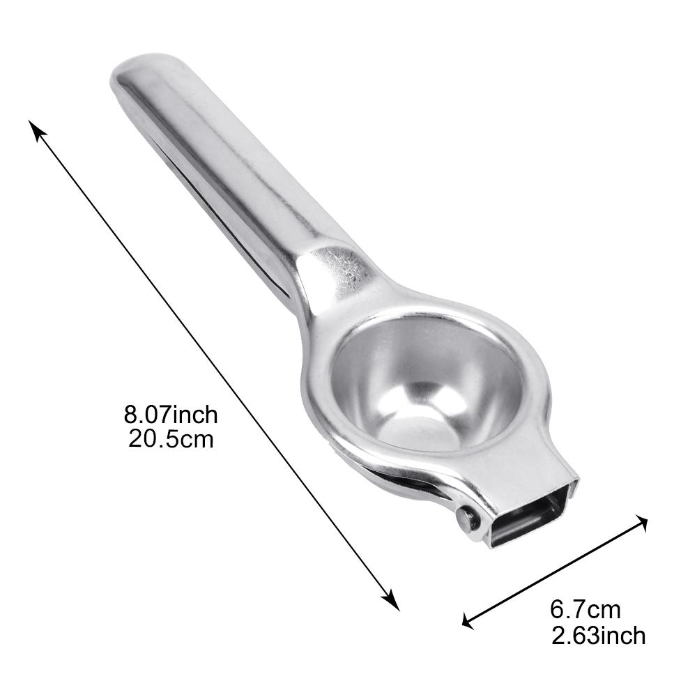 Stainless Steel Household Small Juicer Fruit Press Kitchen Tools Mini Manual Lemon Juicer Portable