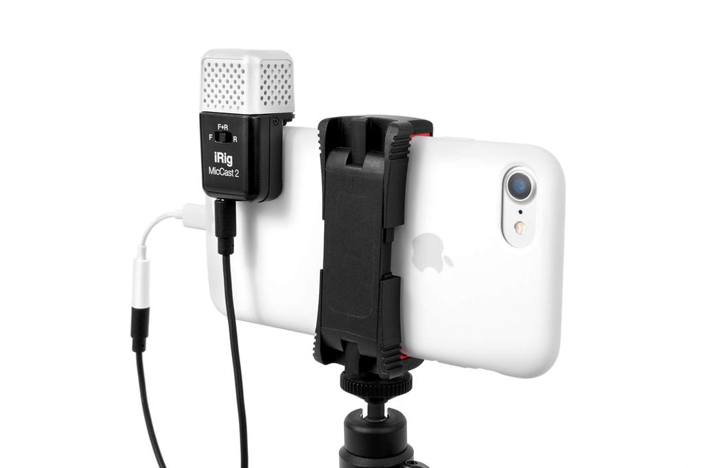 IK Multimedia iRig Mic Cast 2 Mobile Analog Connection Microphone Pocket Size []