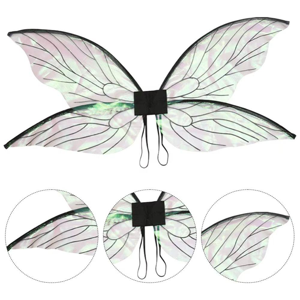 Cosplay Props Fairy Wings Multicolor Elf Angel Wing Dress-Up Wings Costume  Stage  Performance