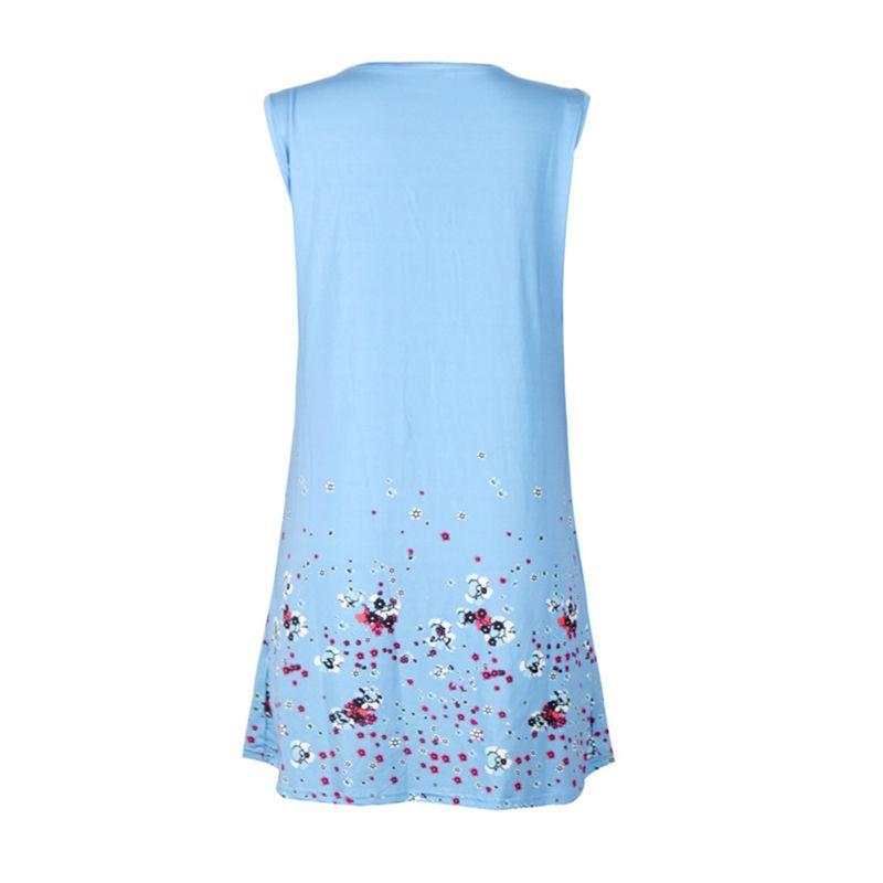 Elegant Womens Summer Boho Floral Short Midi Dress For Cocktail Evening Parties