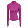 Women's Stand Collar Zip-Up Yoga Jacket