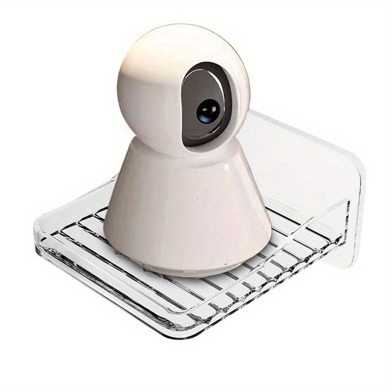 Wall Mount Camera Rack Floating Shelf Perfect For Monitor Security Office Home Decor Kitchen Bathroom Storage