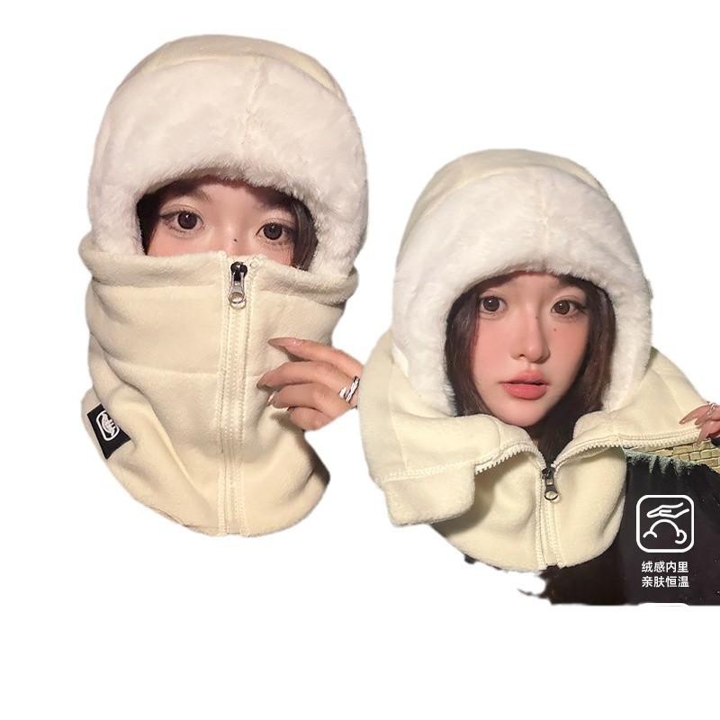 Winter Windproof Balaclava, Cycling Mask with Neck Gaiter for Men Women, Thermal Helmet Liner for Cold Weather, Unisex Ski Face Cover