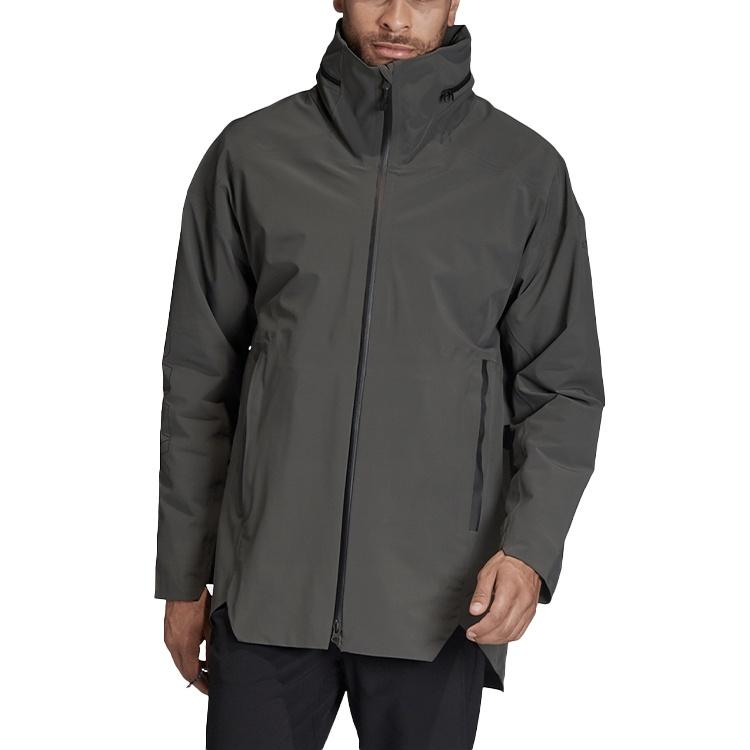 adidas Myshelter 3IN1 Outdoor Multifunction Long Sleeves Jacket Brown Men's FP8452