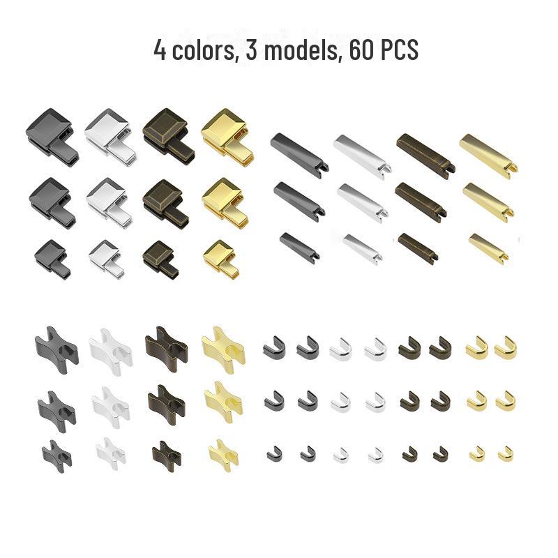Metal Zipper Repair Kit with Dual-Opening Plug Accessories
