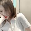 2024 Summer Sweet White Knitted Top with POLO Collar and Pearl Buttons - Trendy Women's Korean Style
