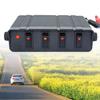 Waterproof 4 Gang Switch Panel Heavy Duty Switch Box Universal Fitment Switch Easy To Use for Car & Road  Vehicles