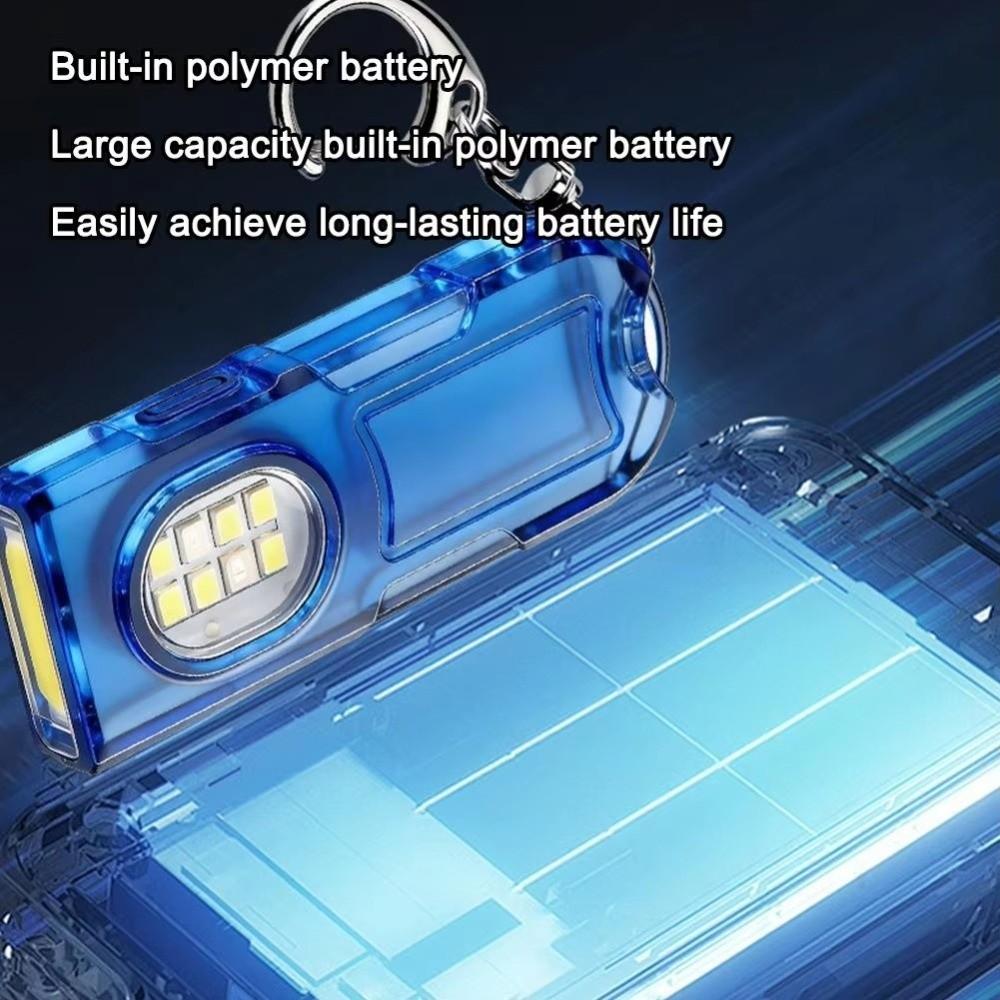High Bright Mini Keychain Light Waterproof LED Torch Lamp LED Keychain Flashlight Outdoor
