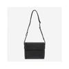 Daks Black Grid Pattern Leather Cross Bag Dbba6f263bk