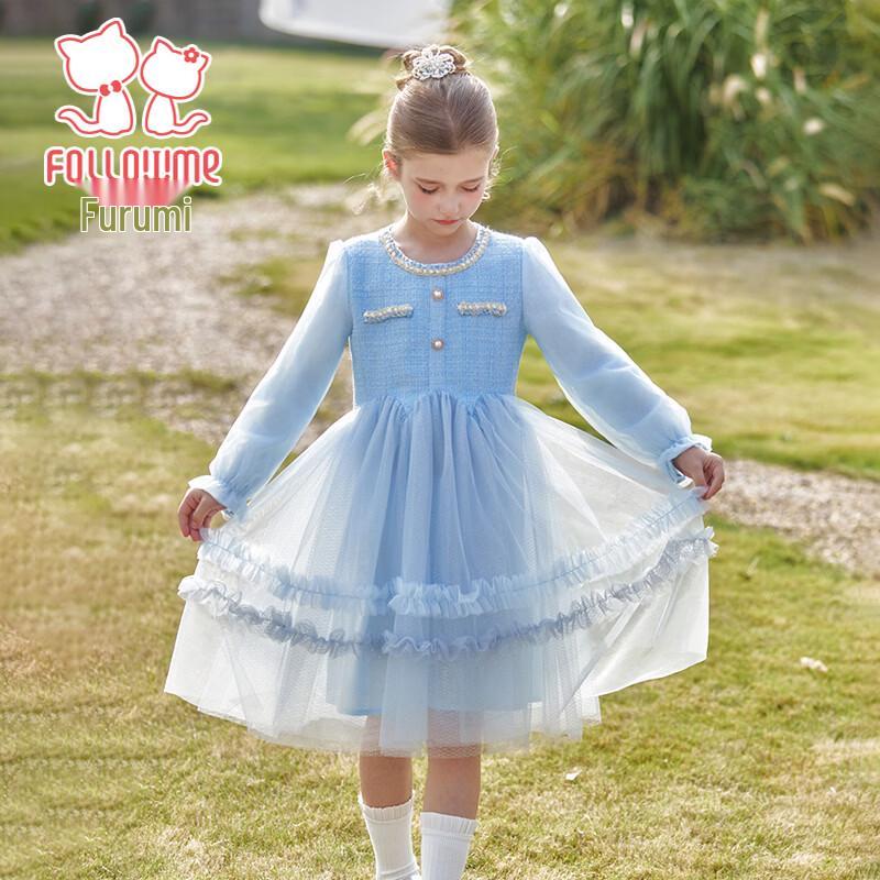 

Девочковое Сладкое Весеннее Платье-Сетка Принцессы 165