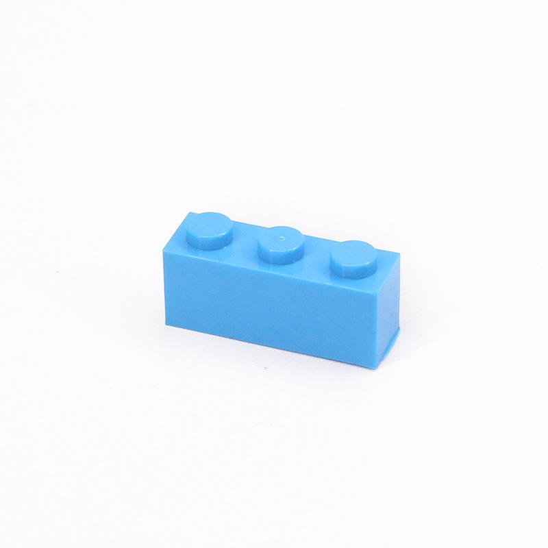 Small Particle Assembly Puzzle Children's Building Block DIY Parts Brick 1x3 Hole Compatible Spare Parts
