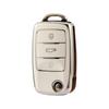 Car Remote Key Case Cover for Volkswagen VW Polo Golf Passat TiguanBeetle Caddy T5 Up Eos Skoda Octavia Seat Leon Altea Fob