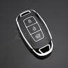 3 Buttons Tpu Shell Fob Car Key Case Full Cover For Hyundai Santa I30 Ix35 Encino Kona Solaris Azera Grandeur Elantra Accent Fe