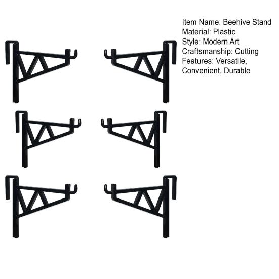 6ks Držáky rámečků na včelí úly Stojan na včelí úl Nástavec na kontrolu včelích úlů Držák na nářadí na včelí rámeček Potřeby stojanů na rámy