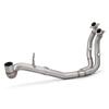Compatible with DS900X: Stainless Steel Front and Mid Exhaust Sections for Seamless Installation
