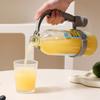 Beverage Bottle Pourer Handle Precision Flow Control Anti Spill Handle with Built-In Bottle Opener