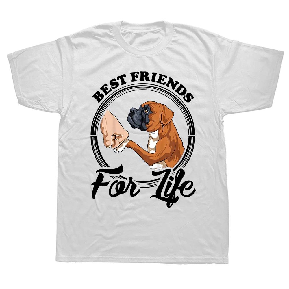 Cool Boxer for Unisex Unisex Puppy Owner Dog Lover Trainer T Shirts Graphic Cotton Streetwear Short Sleeve Gifts Tshirt