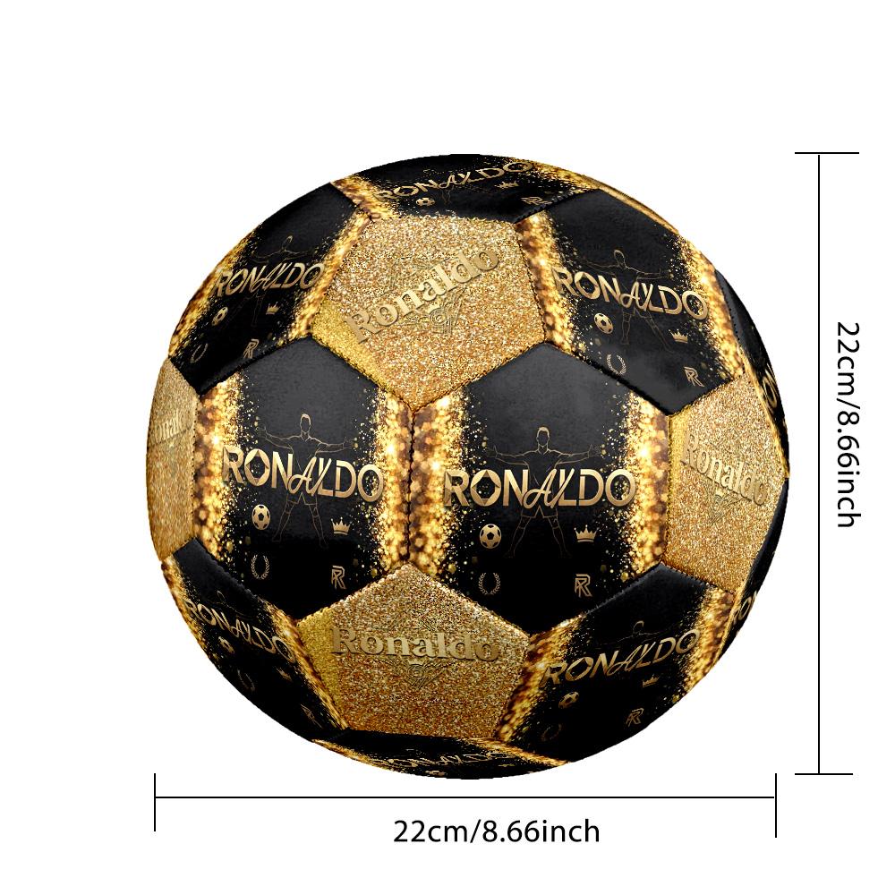Eredità Calcistica di Ronaldo Pallone da Calcio Taglia 5 Cucito a Macchina Universale per Interni/Esterni Accessorio Calcio