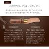 Dom Teporna Genuine Leather Pen Case for 1 Fountain Pen, Simple and Stylish, Italian Leather Compact Pencil Case/Pen Holder, Stationery, Dark Brown