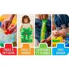 Coffret ferme - Jeu de construction - JELLY BLOX - GOLIATH - Briques souples et flexibles - Des 2 ans