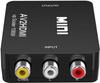 SUGURE RCA to HDMI AV to HDMI Composite 1080P with Audio USB Compatible with and other older TV network car navigation Converter, Output, Powered,