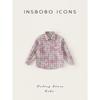 Insbobo Girls' Shirts 2026 Spring New Children's Shirts Jackets Tops Baby Spring and Autumn Children's Clothing Spring Wear