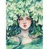 5D DIY Diamond Painting Kit Manga Woman Art Diamond Embroidery Rhinestones Decorations for Home