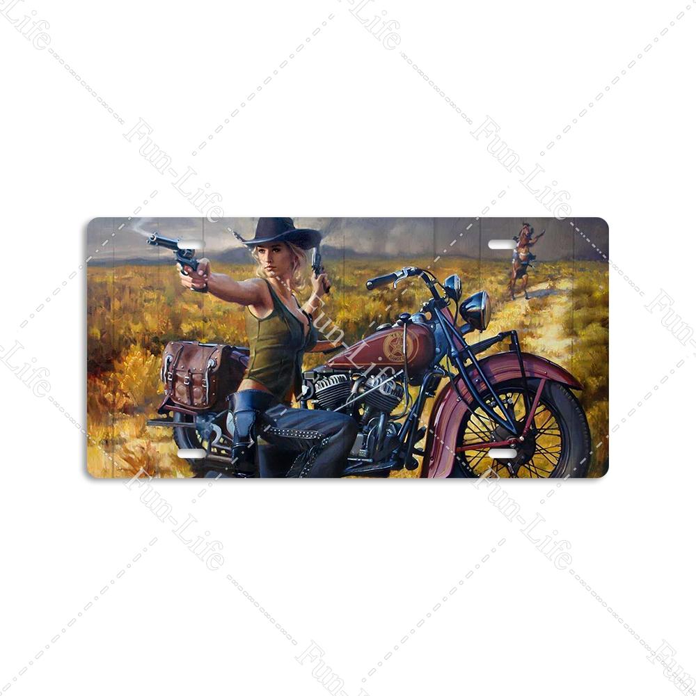 Beauty Vintage Metal Poster Airplane Retro Tinplate Compact Car Tin Signs Board Home Pub Bar Cafe Garage Wall Decor 15x30 cm