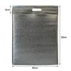 5Pcs Aluminum Foil Insulated Thermal Bags for School Lunch Takeout Camping Grocery Shopping Picnic