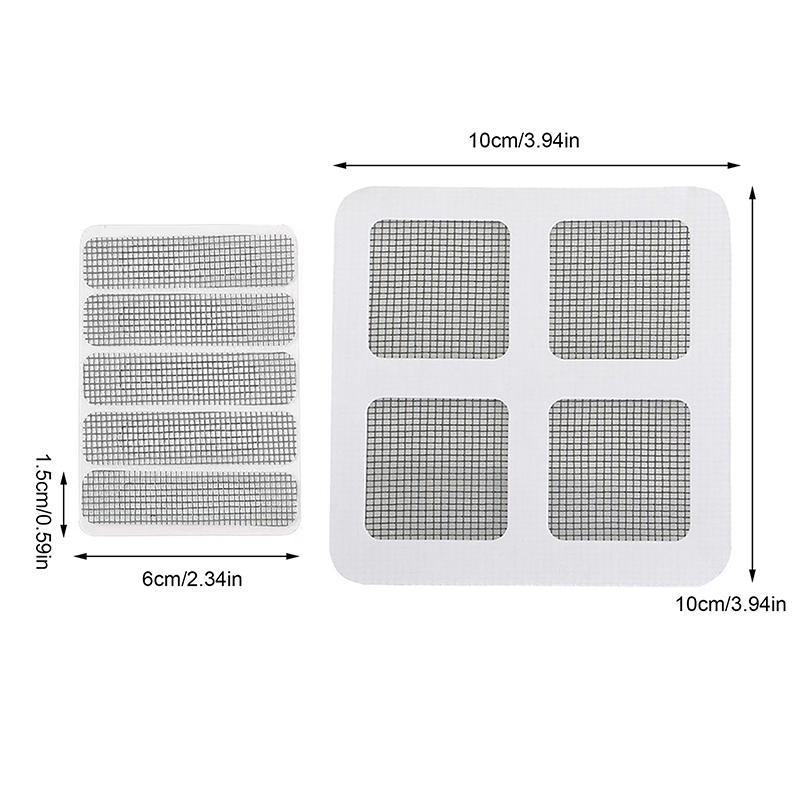 1/10 Stück Anti Fliegen Moskitonetz Fenstergitter Mesh Klebend Moskitos Insekten Fliegendes Ungeziefer Netz Vorhänge Für Küchenfenster Schutz