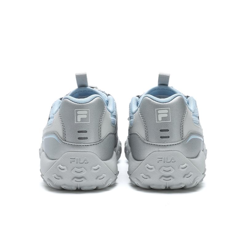 Fila Echappe Ballet Shoes Soft Comfortable Durable Breathable Low Top Dad Shoes Women Shoes Silver-Gray F12W432126FOS