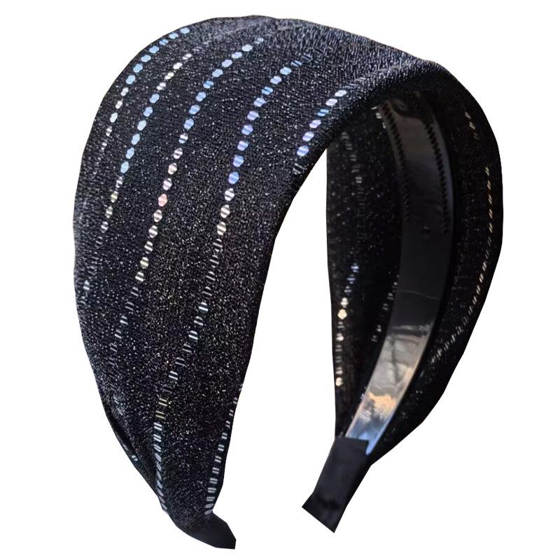 Cross-Border Wide Headband: Non-Slip Women's Hair Cover for White Hair and Baby Hair