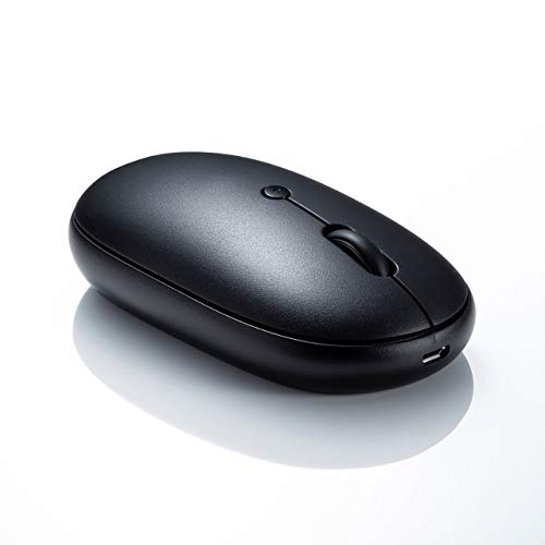 Sanwa Supply Wireless Keyboard with Mouse (No Numeric Keypad) USB Connection 2.4GHz Rechargeable Japanese 86 Keys Pantograph Black SKB-WL32SETBK