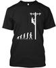 Evolution Of Lineman Funny Electrician G T-Shirt Made In the USA Size S To 5XL