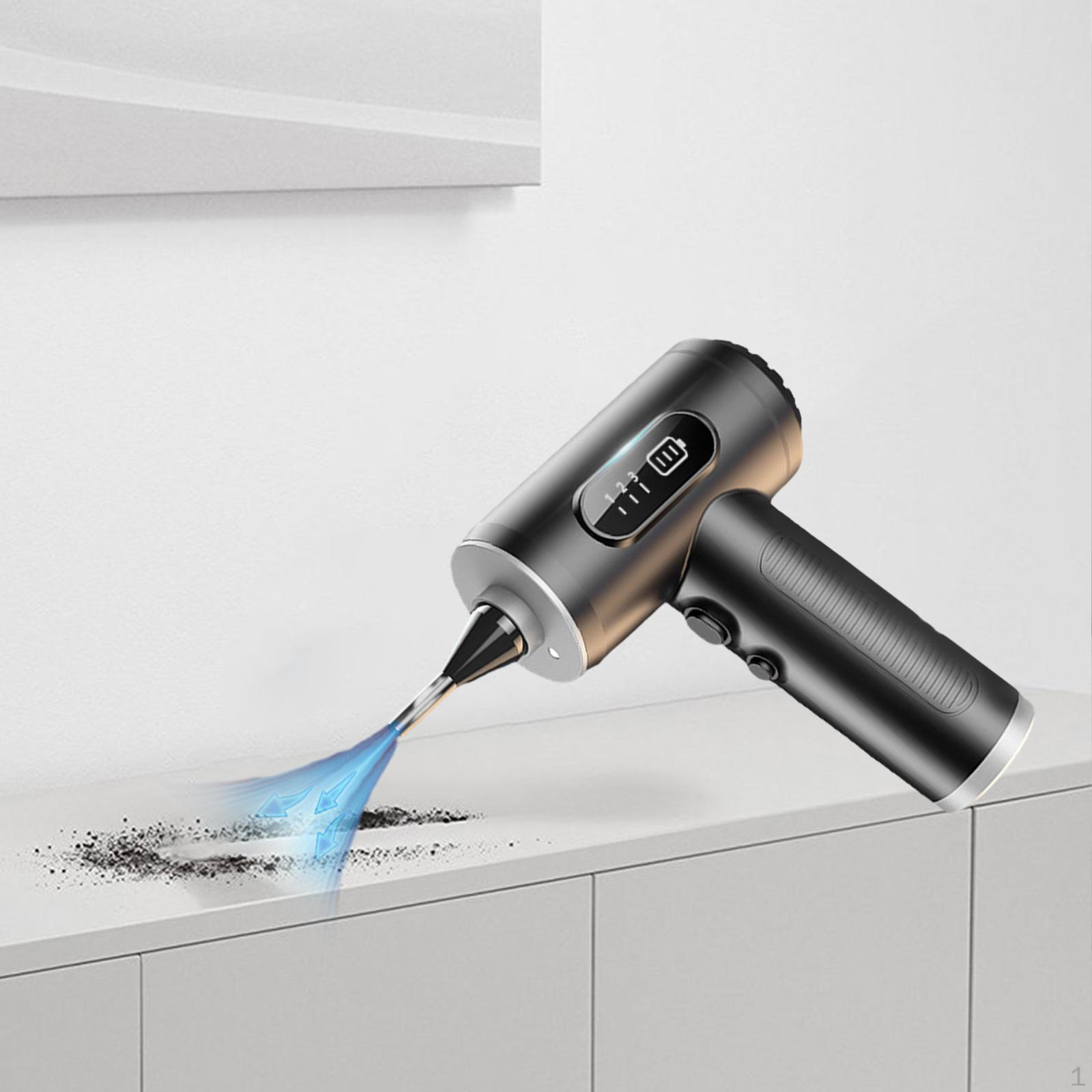 

Car Vacuum Cleaner Automotive 3 Speeds Accessories Digital Display Hand blowing and suction