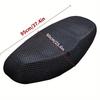 3D Mesh Motorcycle Seat Cover Universal Breathable Scooter Seat Pad With Anti-slip Mesh Summer Cool Design UV Protection