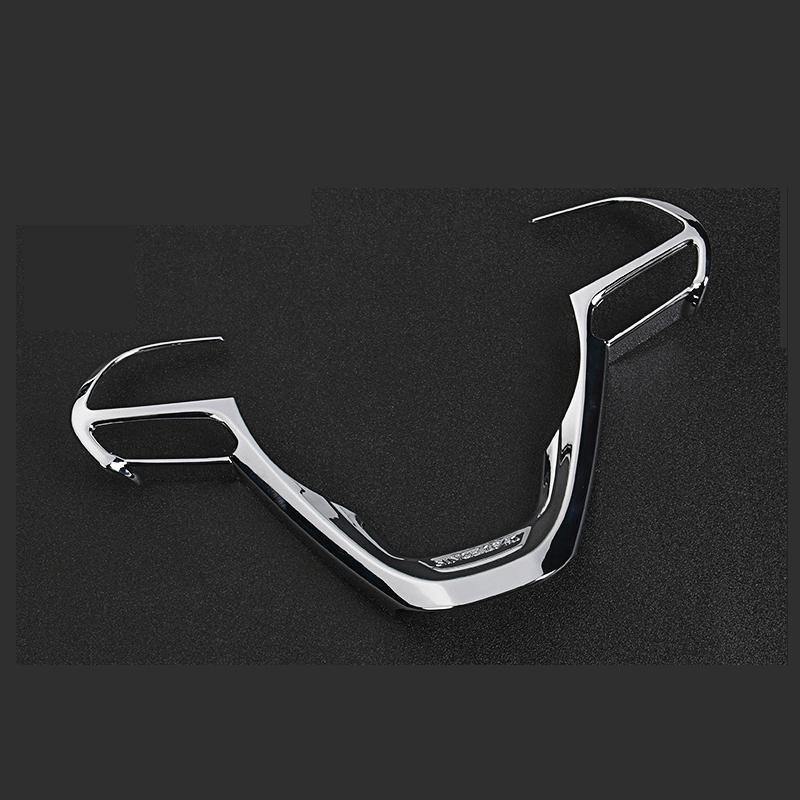 For Jeep Grand Cherokee 2014 2015 20162017 2018   Car Steering Wheel Button Frame Cover Trims Car Styling Accessories