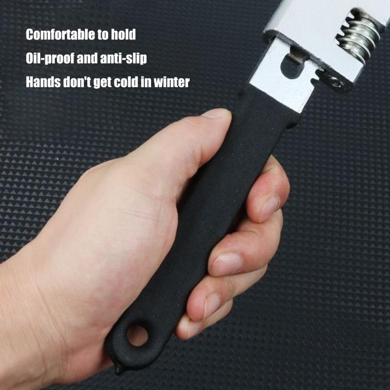 F-type Wrench Right Angle Wrench Adjustable Spanner Pipe Wrenches Wide Jaw Opening Wrench F Spanner F Type Wrench