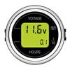 DC 12V 24V Car Voltage Gauge 52MM Hour Meter LED Digital Display 12V 24V Waterproof Voltmeter Round Voltage Meter Volt Detector