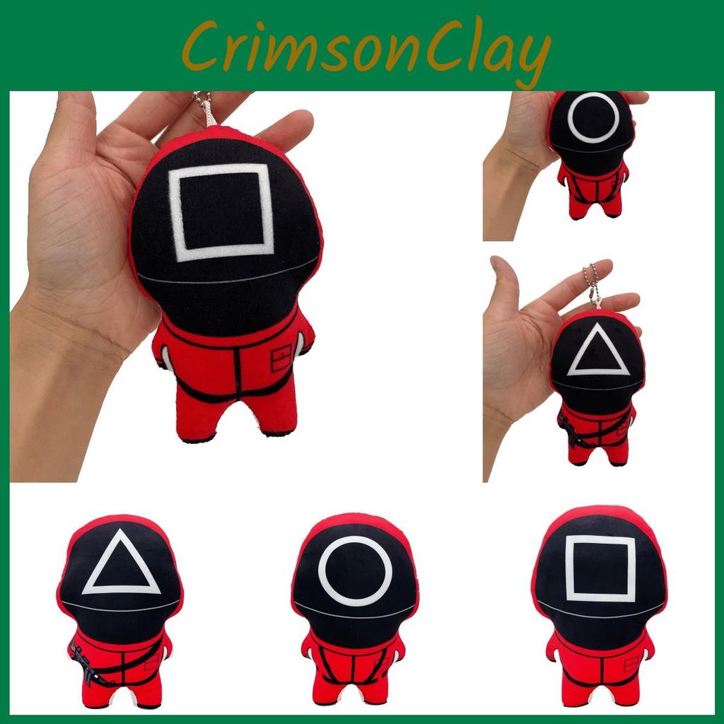 Urocza pluszowa zabawka Squid Game z unikalnym modnym wzorem dla dzieci i dorosłych