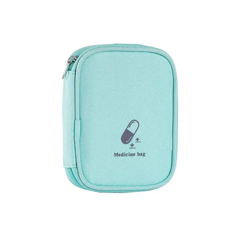 Portable Medicine Bag Mini First Aid Medical Emergency Kits Organizer Case Travel Outdoor Household Medicine Pill Storage Bag