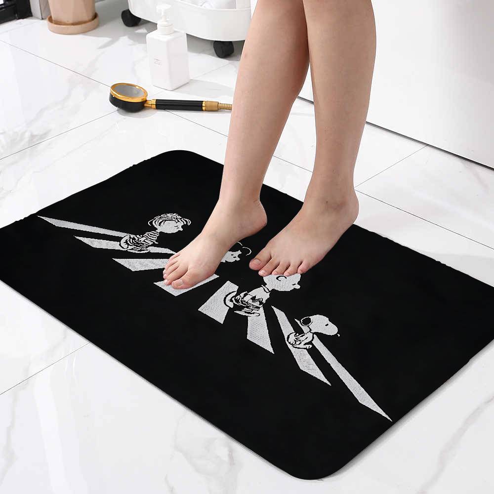 Cute S-Snoopy Floor Mat Bedroom Bedside Carpet Non Slip Soft Floor Mat Sofa Coffee Table Rugs For Home Decor Doormat