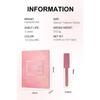 HANDAIYAN 12-color Matte Waterproof Non-stick Cup Lip Glaze Small Square Tube Gold Sparkling Pearlescent Lip Glaze
