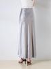 Summer Satin Slimming Bias Cut A-line Mermaid Skirt for Women
